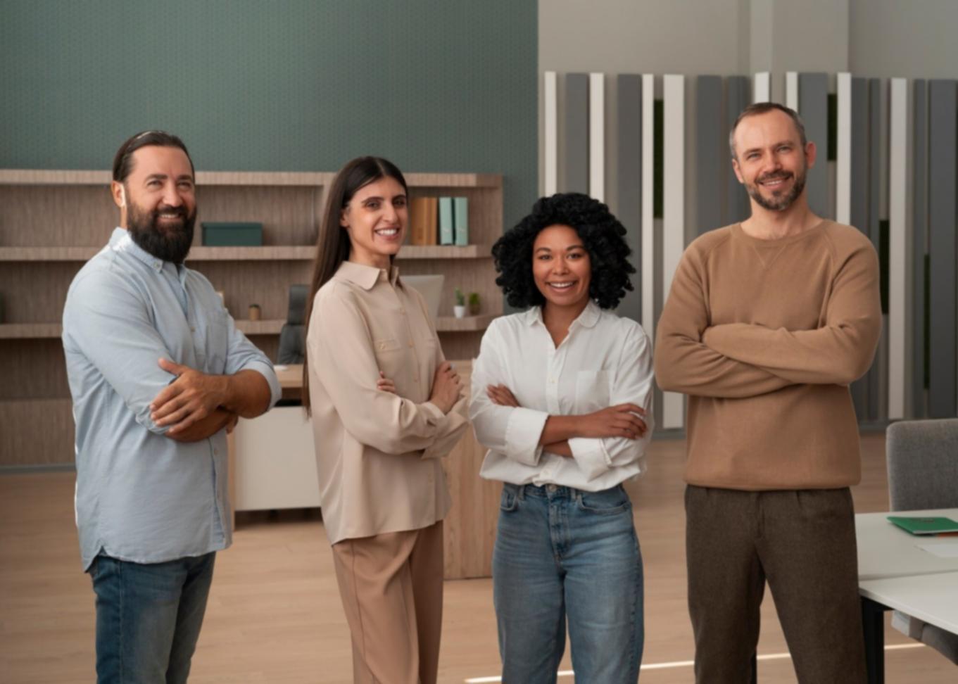 Designer che lavora su interface digitali innovative con focus sull'esperienza utente